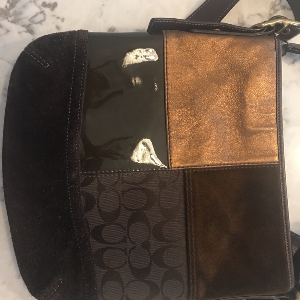 Coach Slim Patchwork Adjustable Strap - image 4